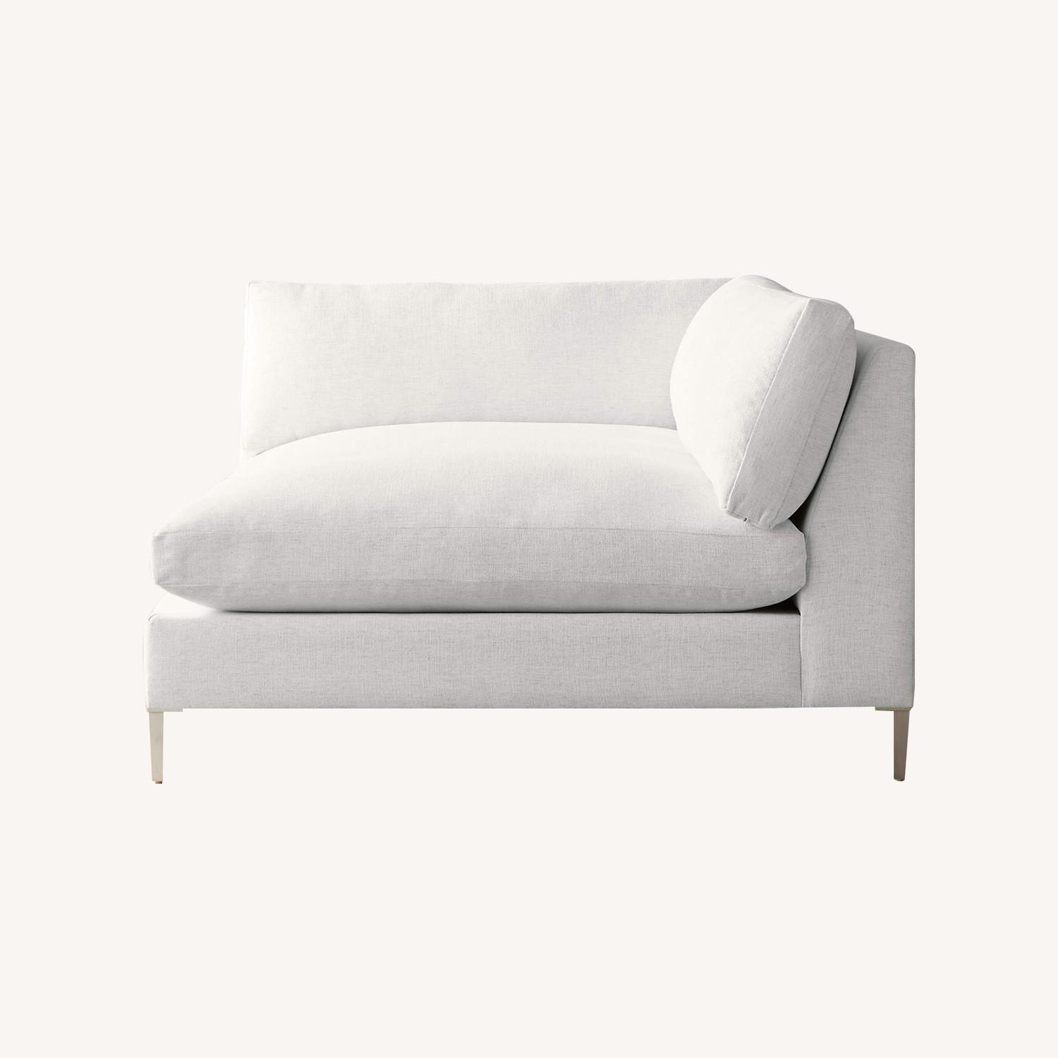 CB2 Decker Right Arm Chaise - image-0