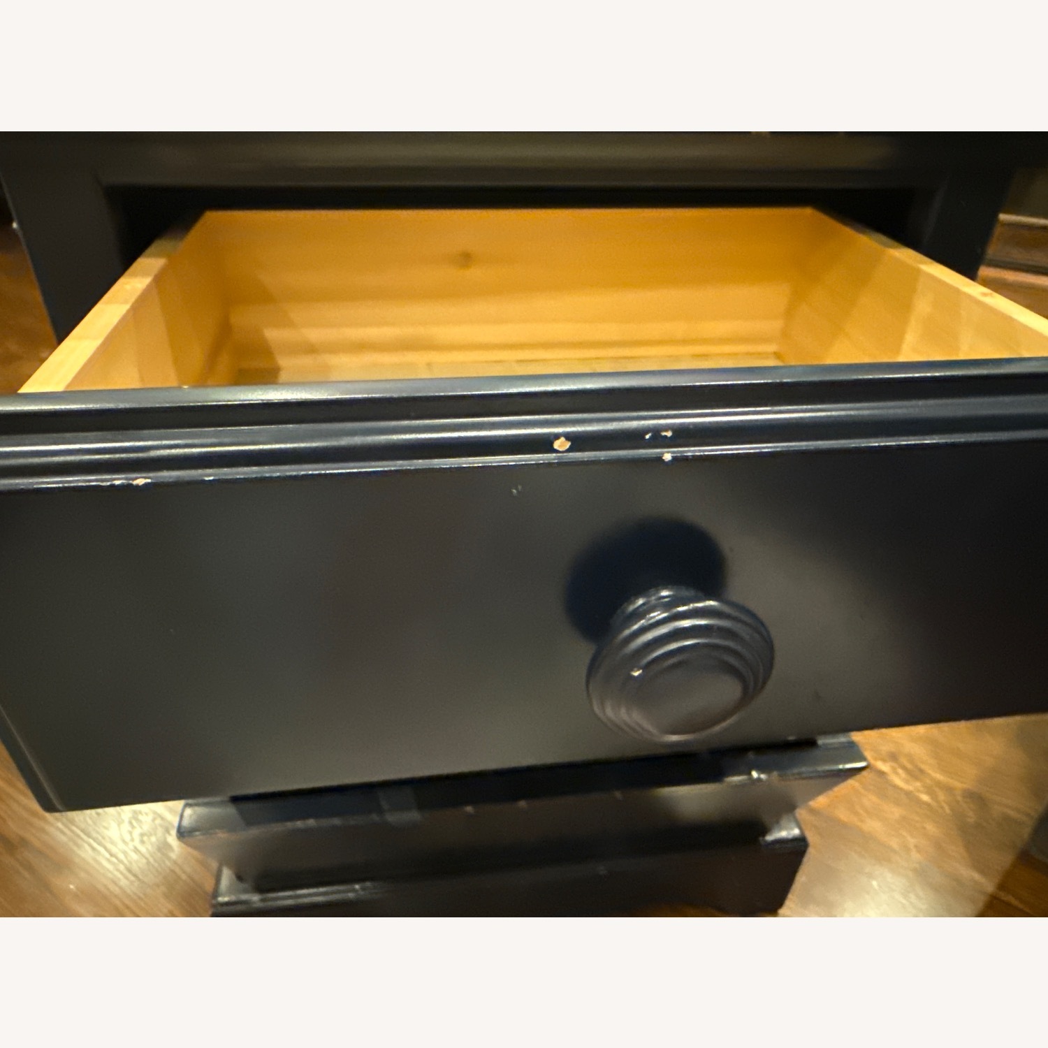 The Land of Nod Walden Blue Wood Nightstand - image-3