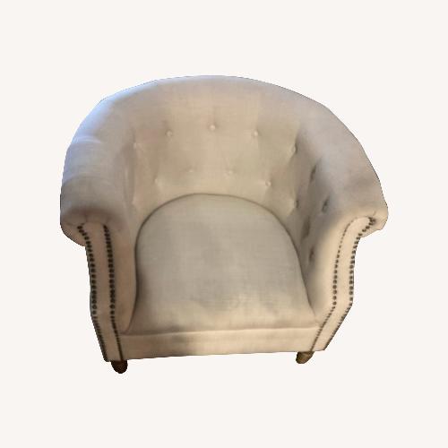Used Natural Accent Chair for sale on AptDeco