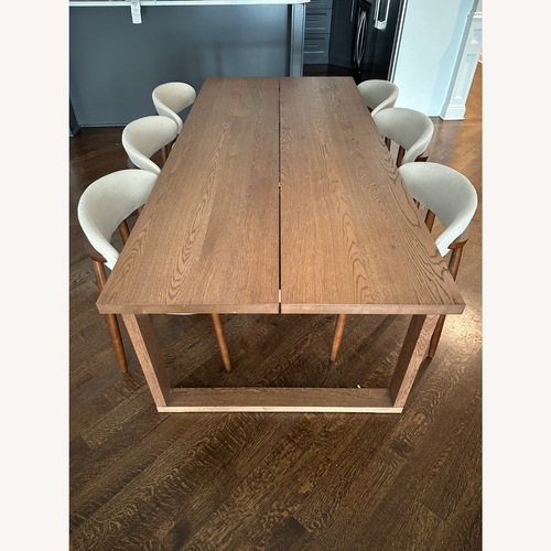 Used IKEA Morbylanga Light Brown Dining Table for sale on AptDeco