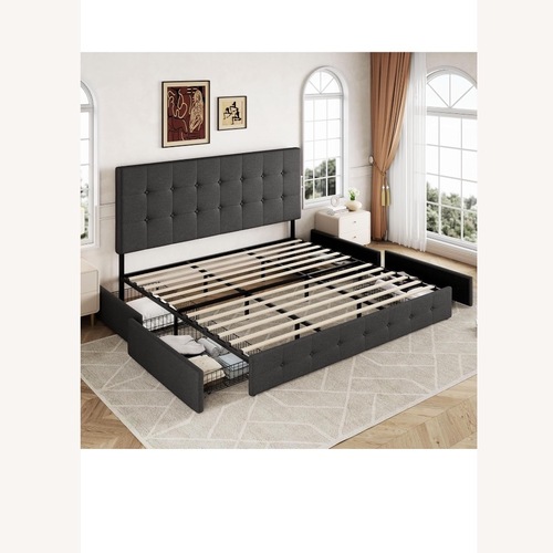 Used Lucid King Bed for sale on AptDeco
