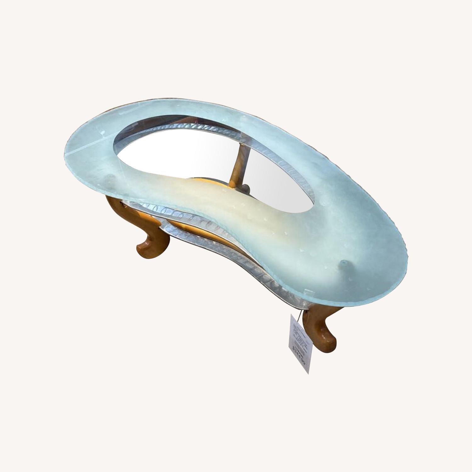 Mid-Century Sculptural Coffee Table - image-0