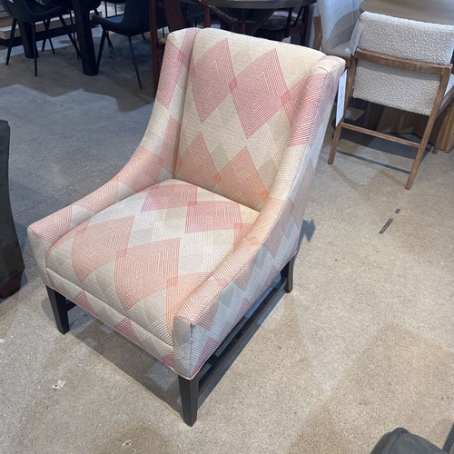 Used Crate & Barrel Chloe Argyle Lounge Chair for sale on AptDeco