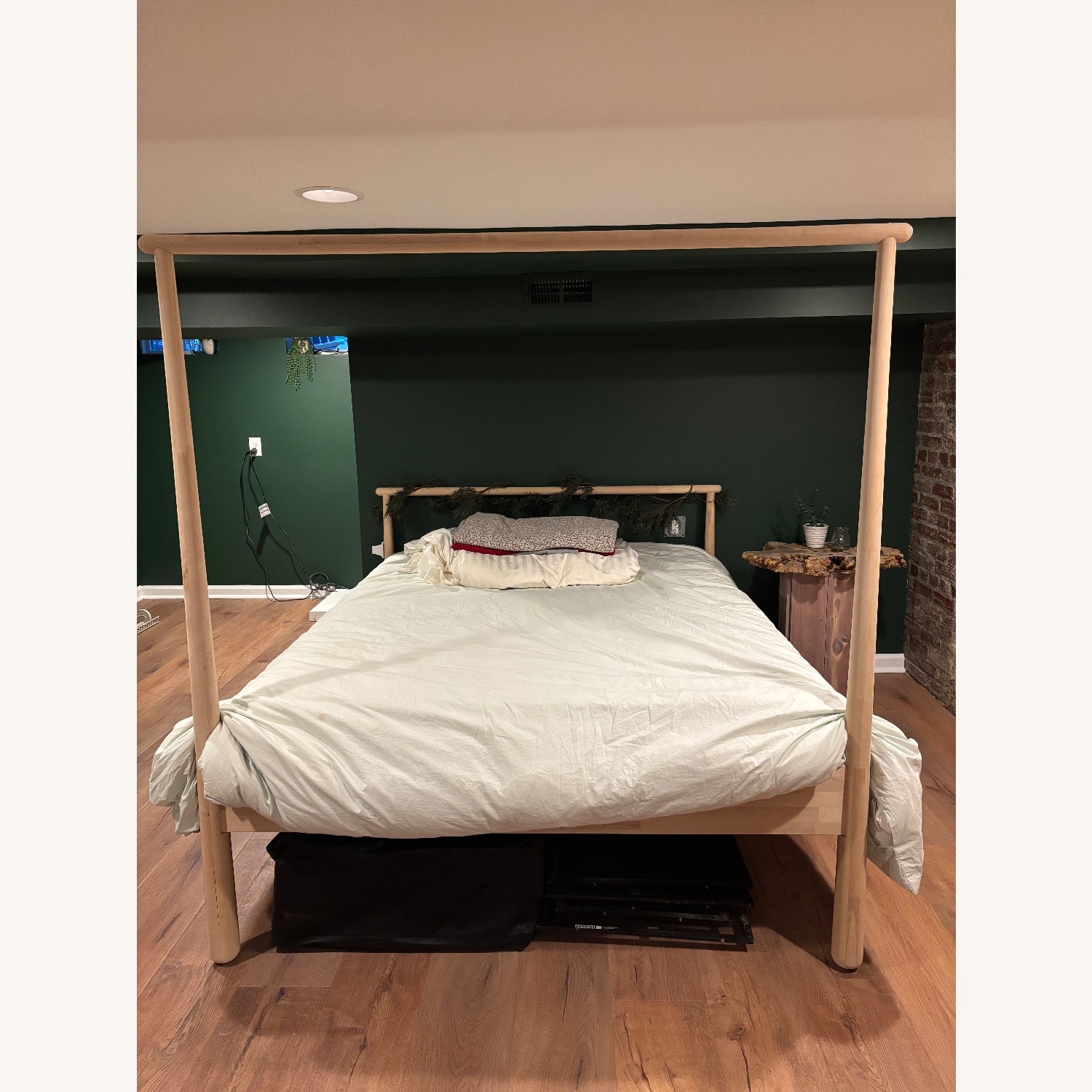 IKEA Gjora Natural Wood Queen Bed - image-3