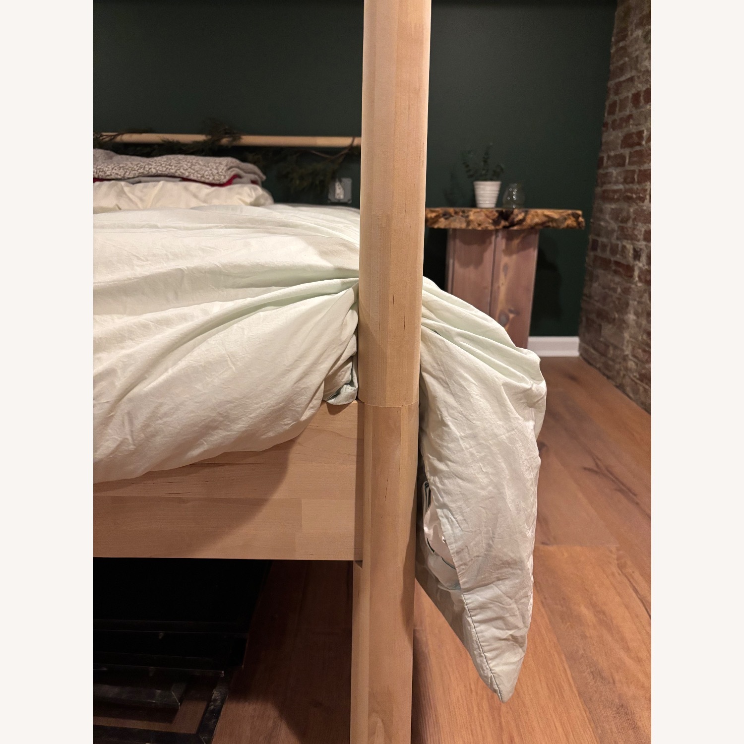 IKEA Gjora Natural Wood Queen Bed - image-4