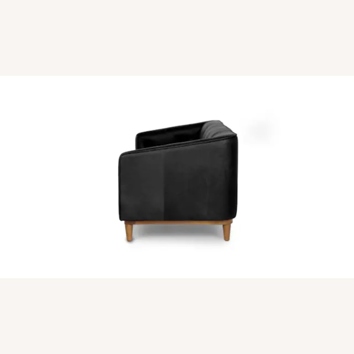 Article Hamber Black Leather 2 Seater Sofa - image-3