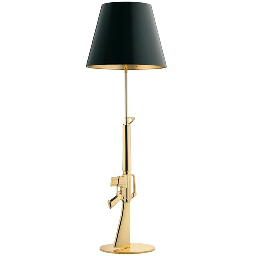 Used Flos Black Exquisite FLOS Guns Metal Floor Lamp for sale on AptDeco