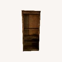 Vintage/Antique Dark Brown Wood Bookcase
