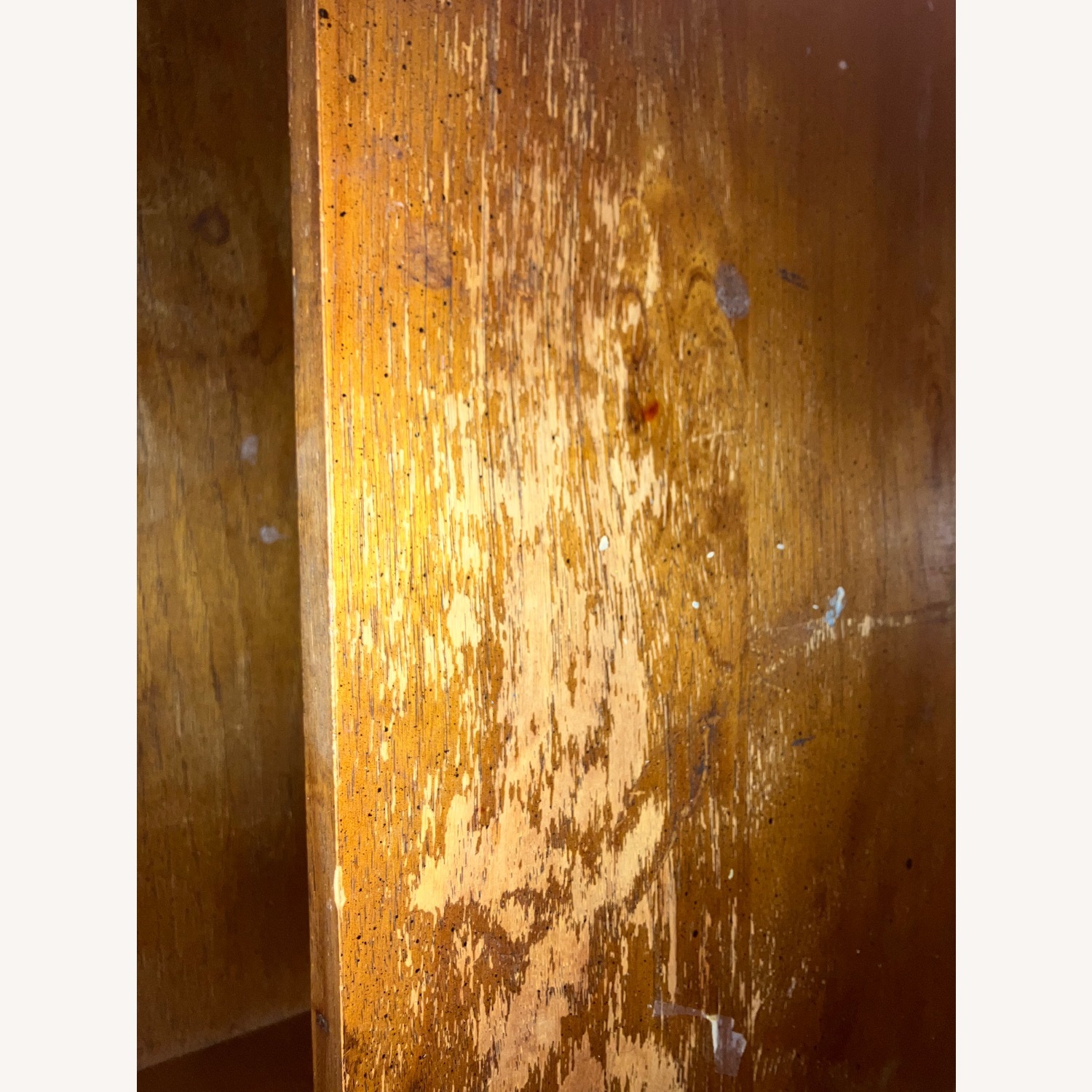 Vintage/Antique Dark Brown Wood Bookcase - image-5