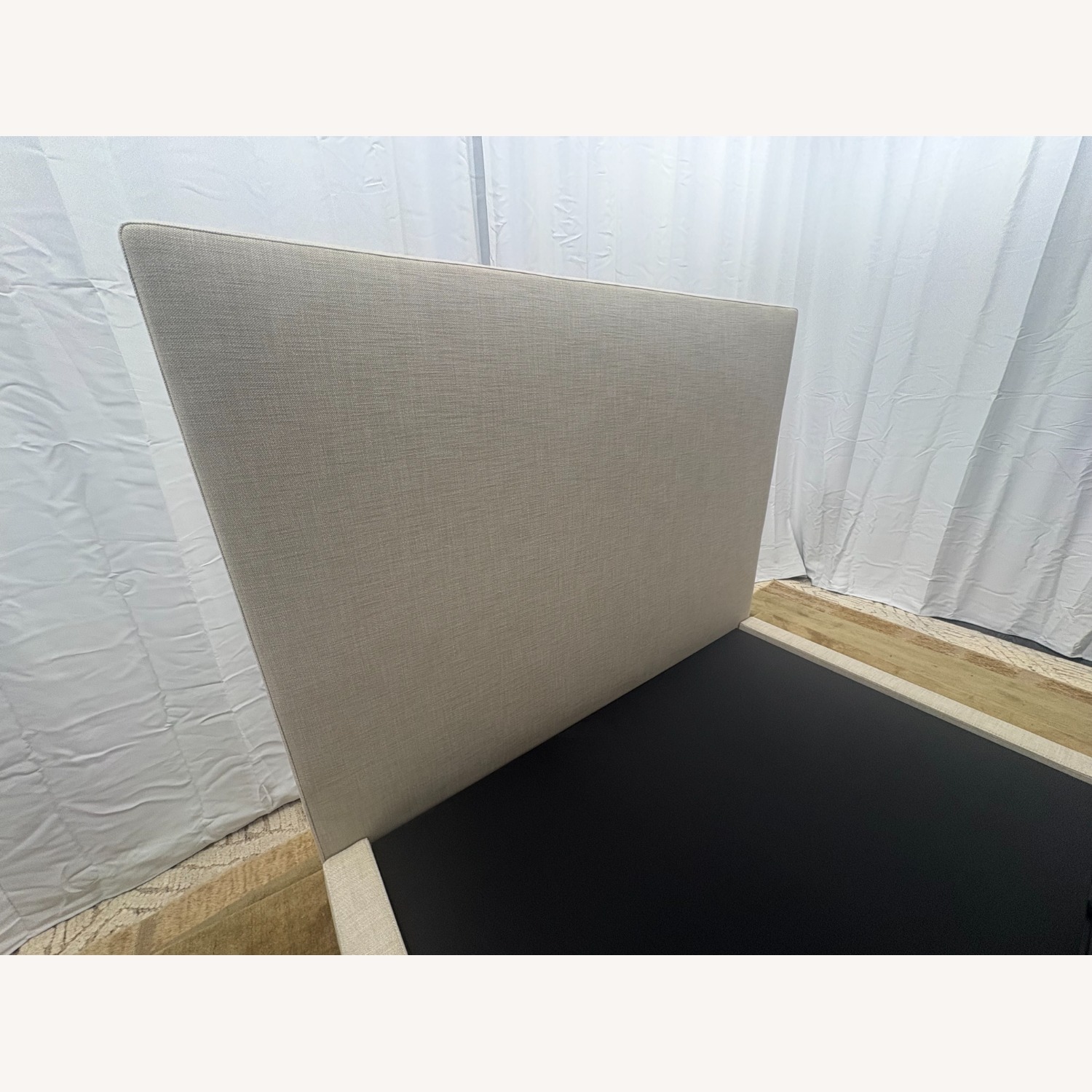 Restoration Hardware Modena Fabric Panel Storage Bed Queen - image-18