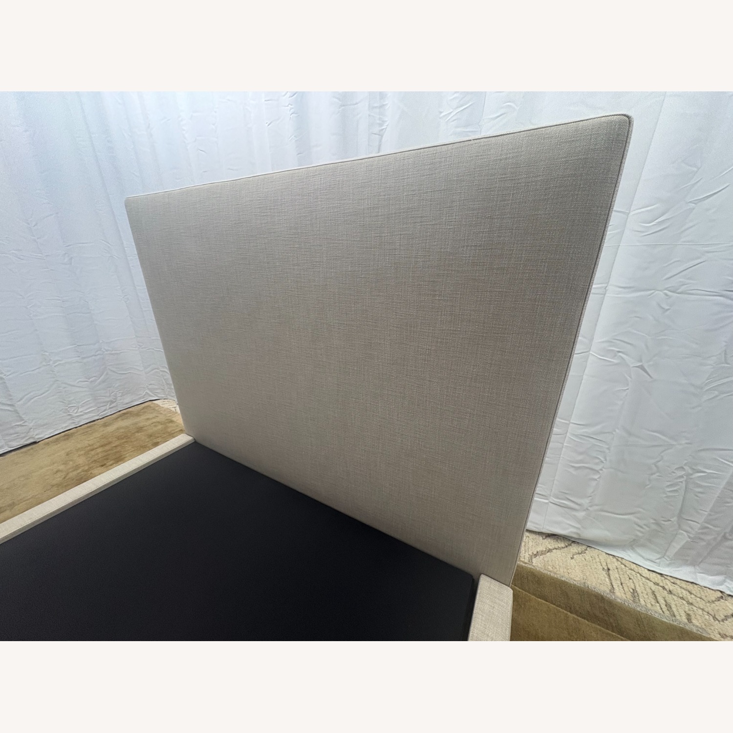 Restoration Hardware Modena Fabric Panel Storage Bed Queen - image-7