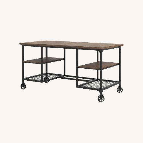 Used Wayfair Solid Wood Writing Desk for sale on AptDeco