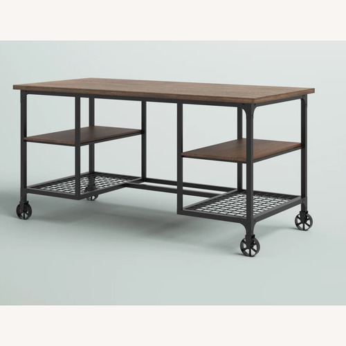 Used Wayfair Solid Wood Writing Desk for sale on AptDeco