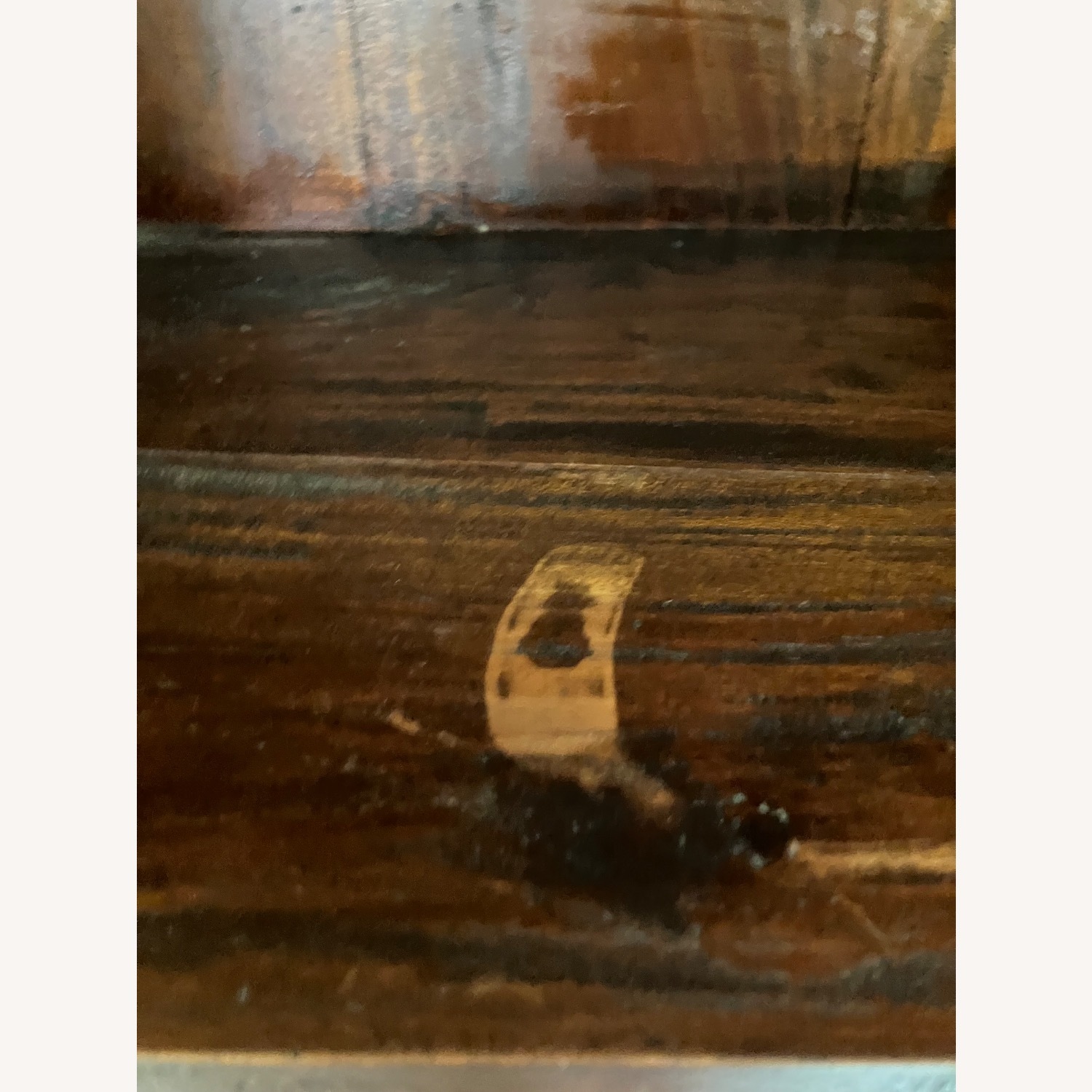 Vintage/Antique Finds Dark Brown Wood Bookcase - image-5