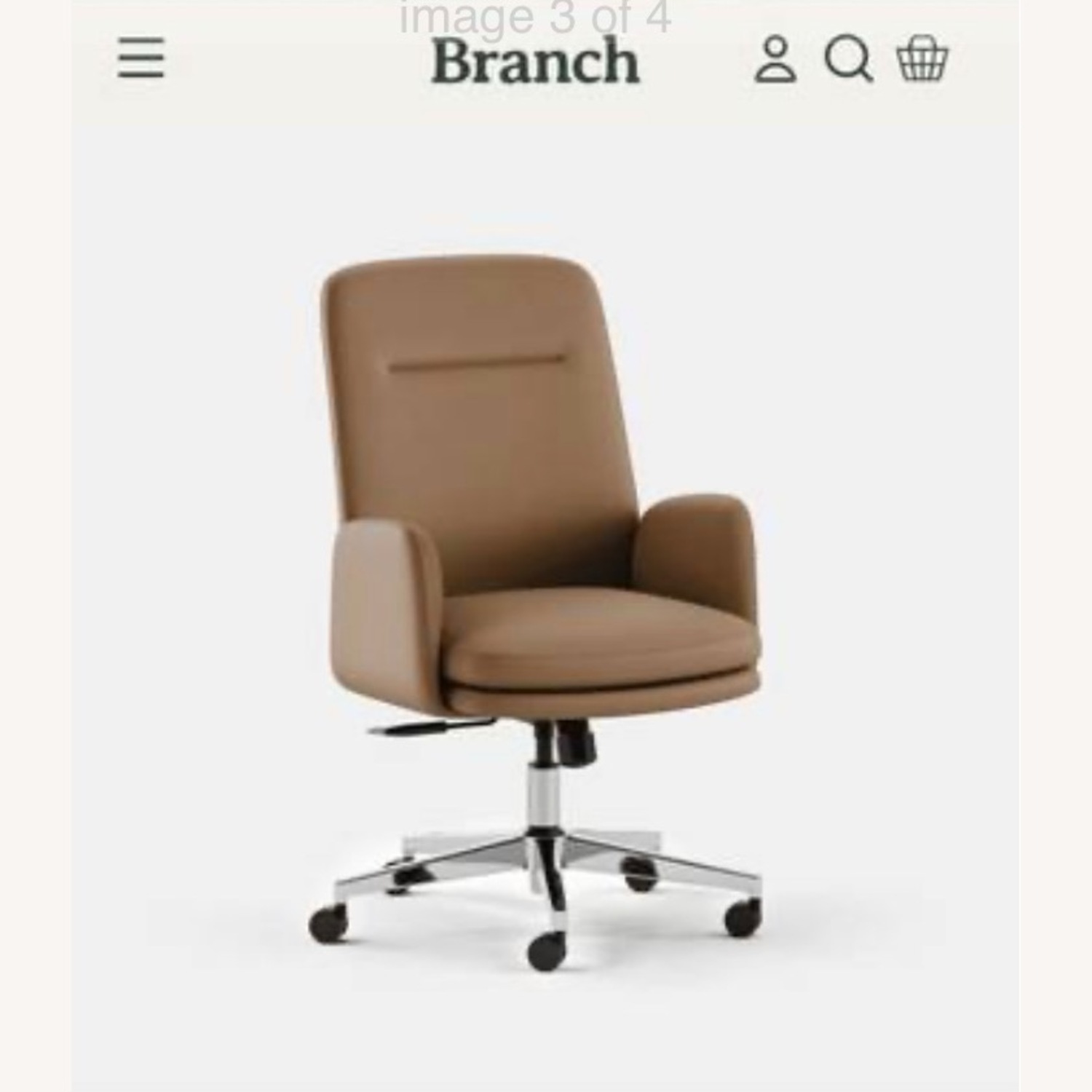 Branch Softside Natural Office Chair - image-3