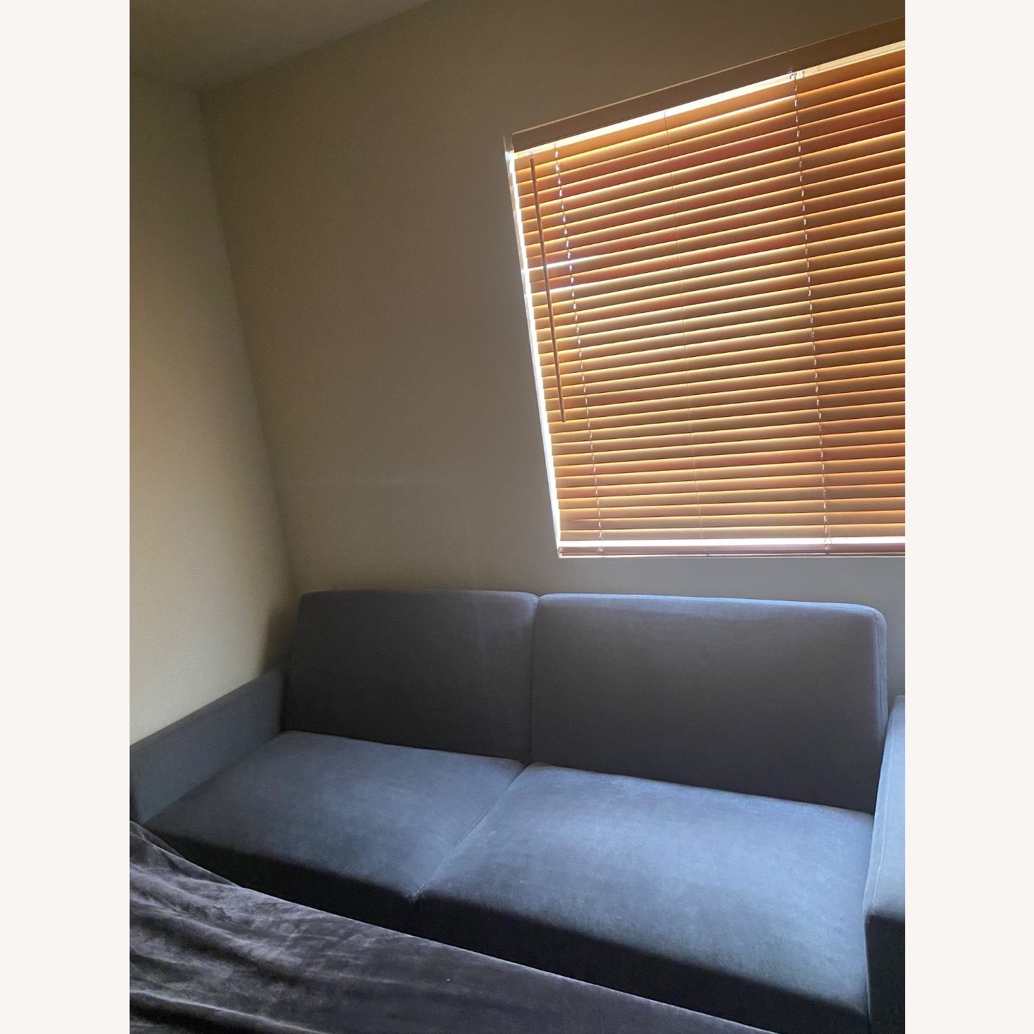 Grey Futon  - image-1