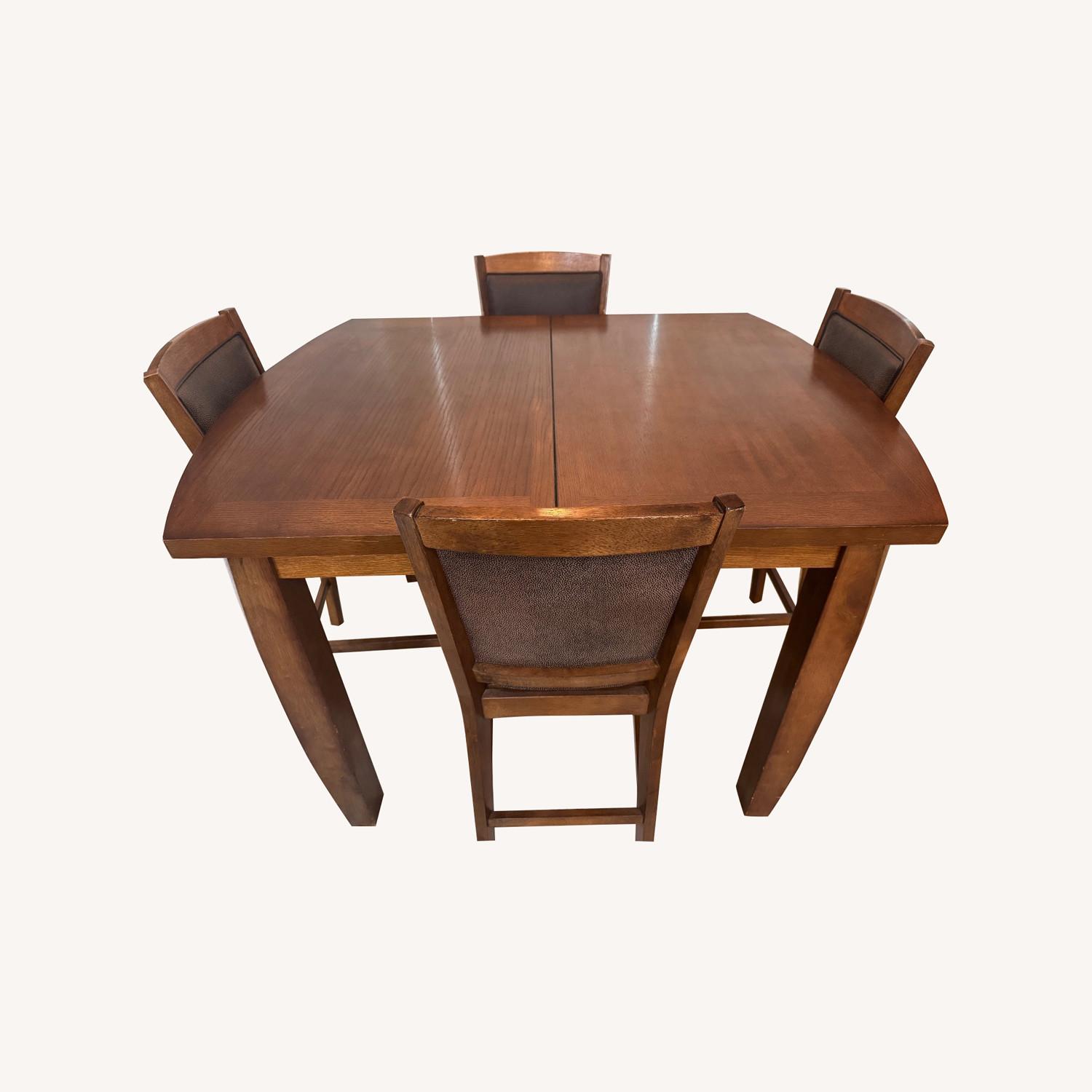 Jofran Counter Height Rectangle Table and Chairs - image-0