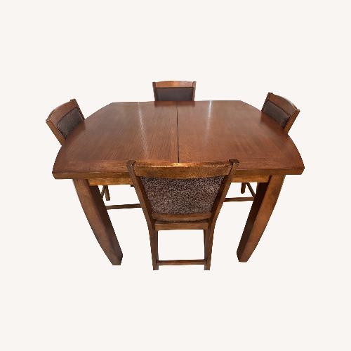 Used Jofran Counter Height Rectangle Table and Chairs for sale on AptDeco