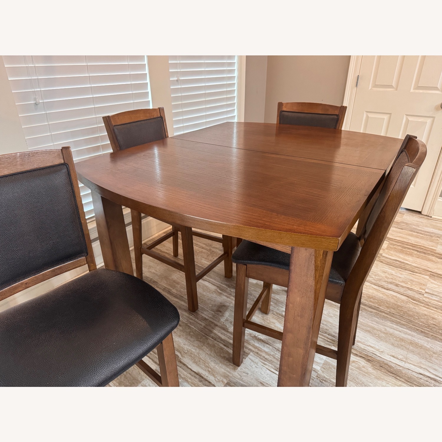 Jofran Counter Height Rectangle Table and Chairs - image-1