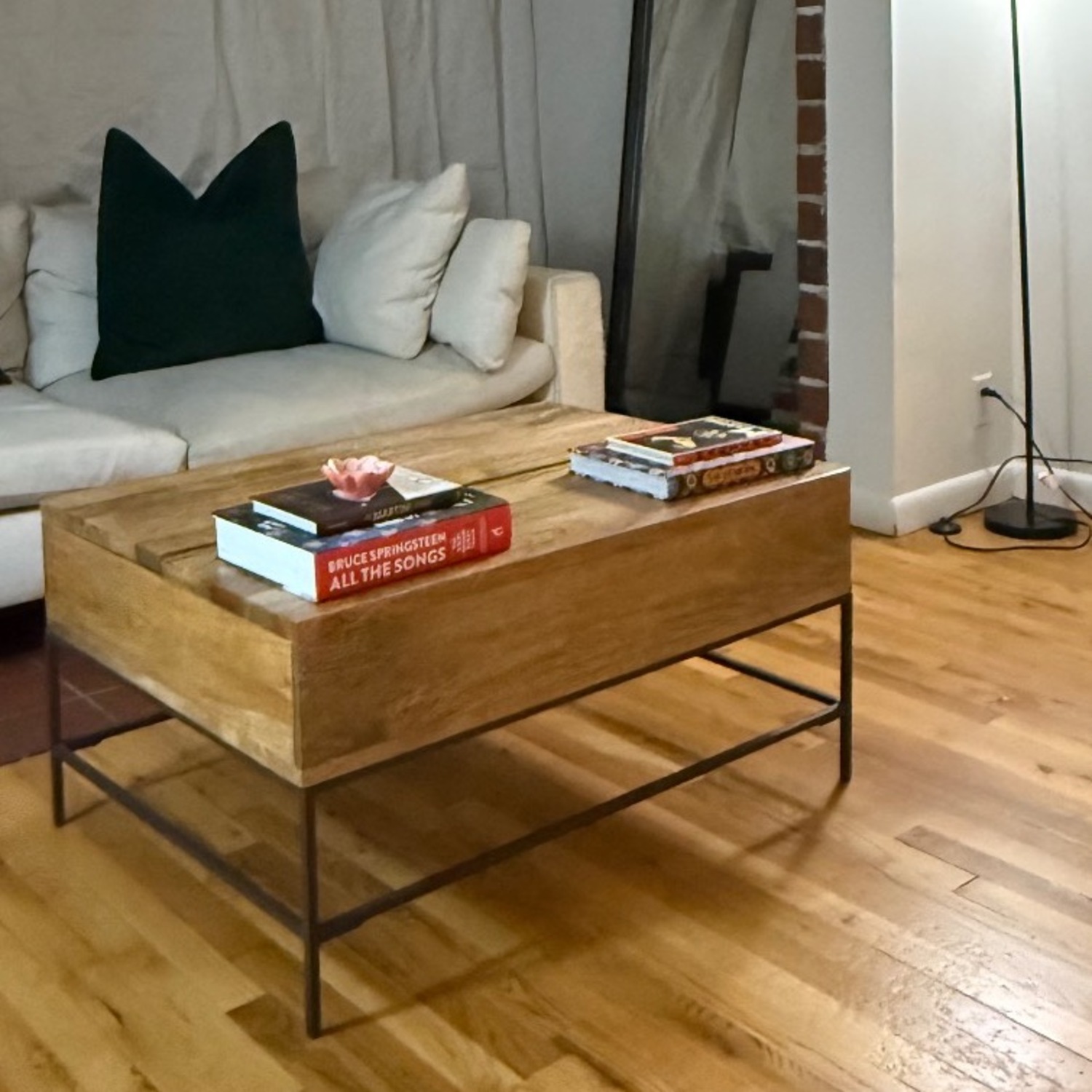 West Elm Industrial Pop Up Coffee Table - image-3