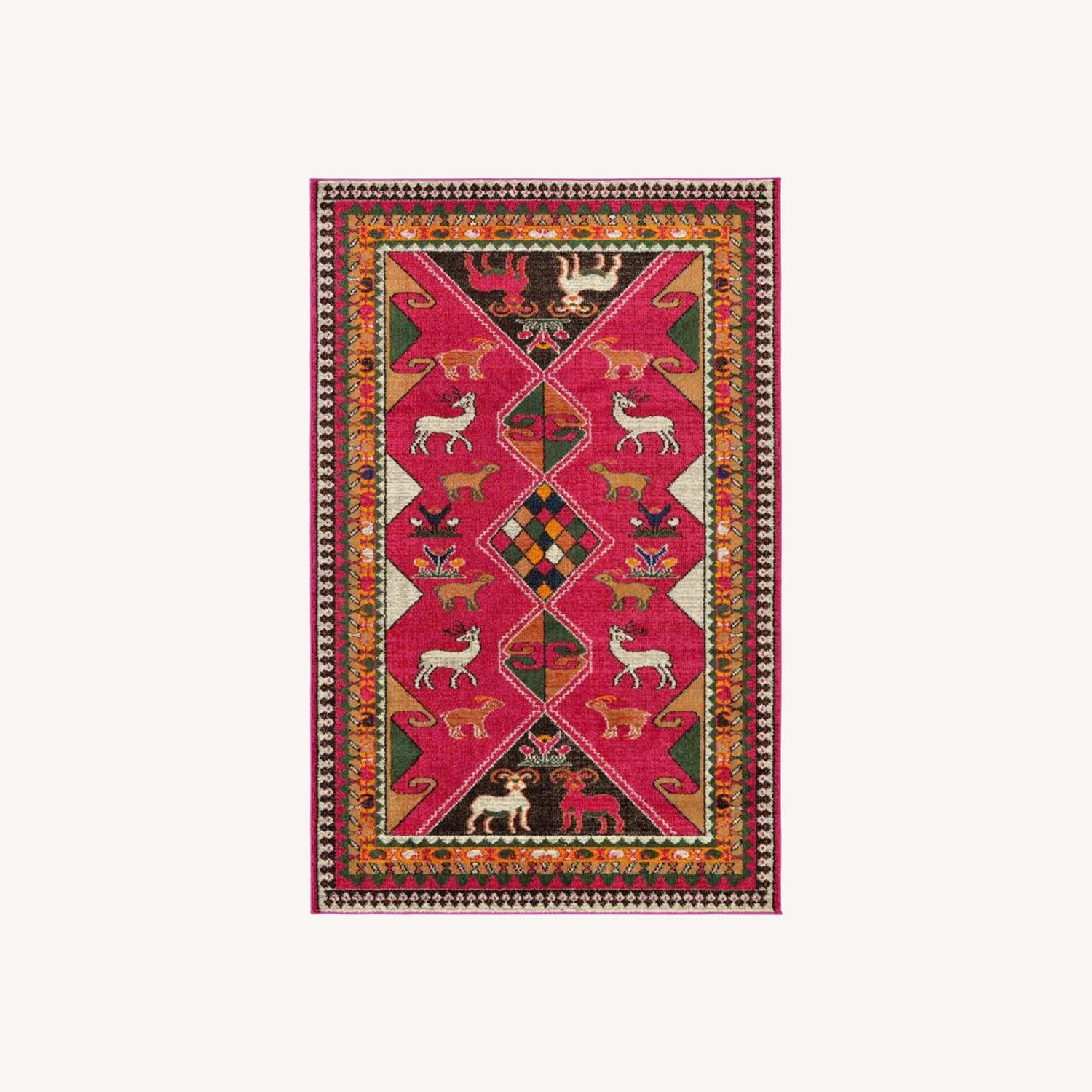 Rugs USA Pink Area Rug 6' x 9' - image-0