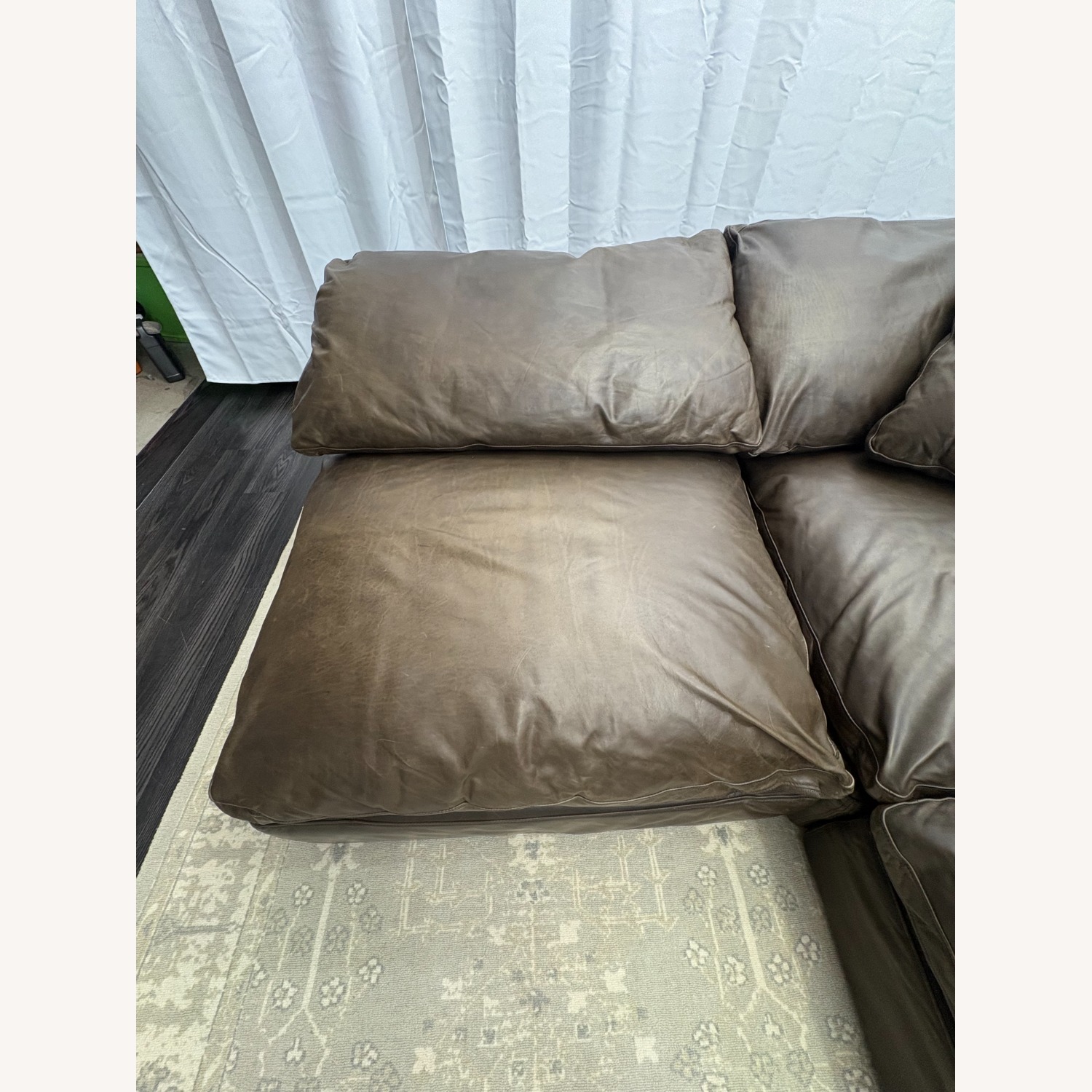 Restoration Hardware Cloud® Modular Leather Sectional — 4-Piece - image-33