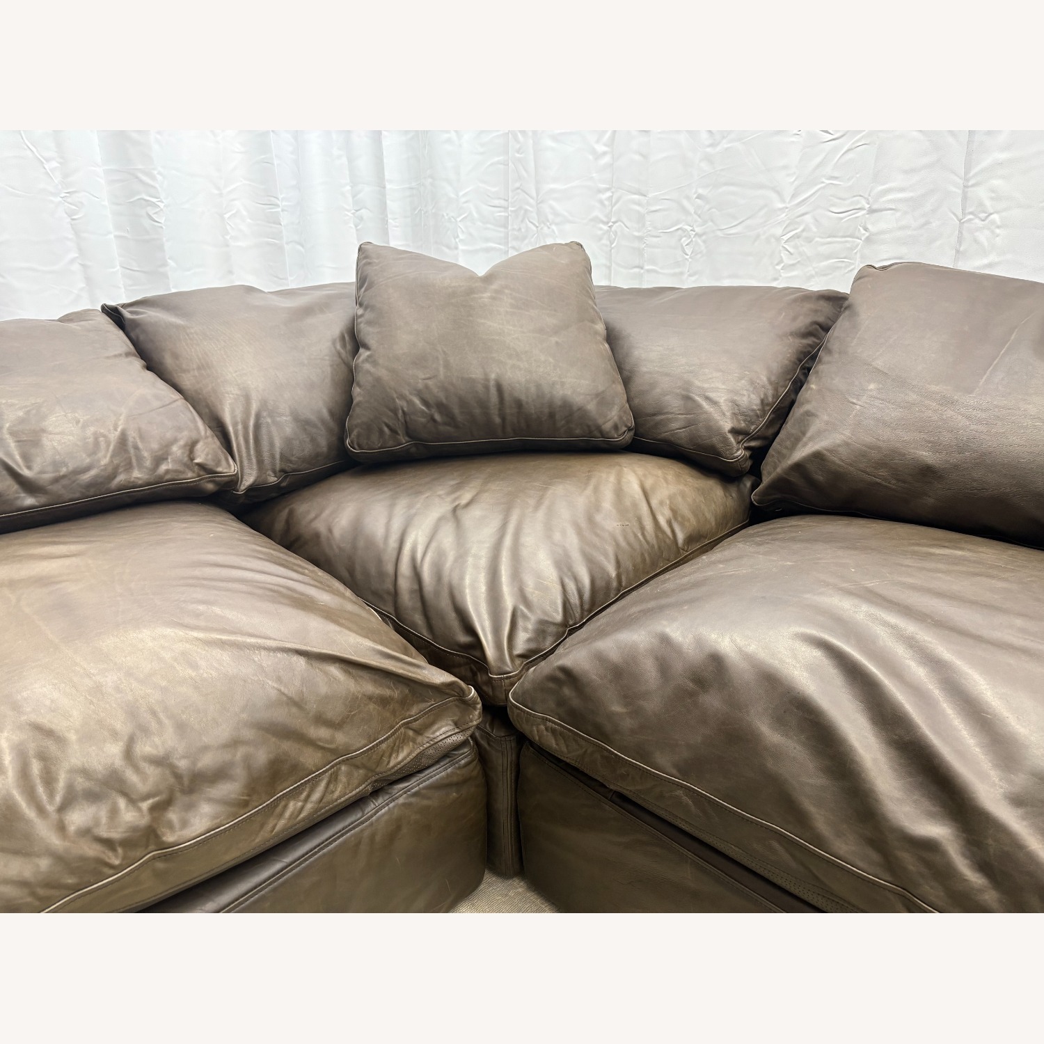 Restoration Hardware Cloud® Modular Leather Sectional — 4-Piece - image-15