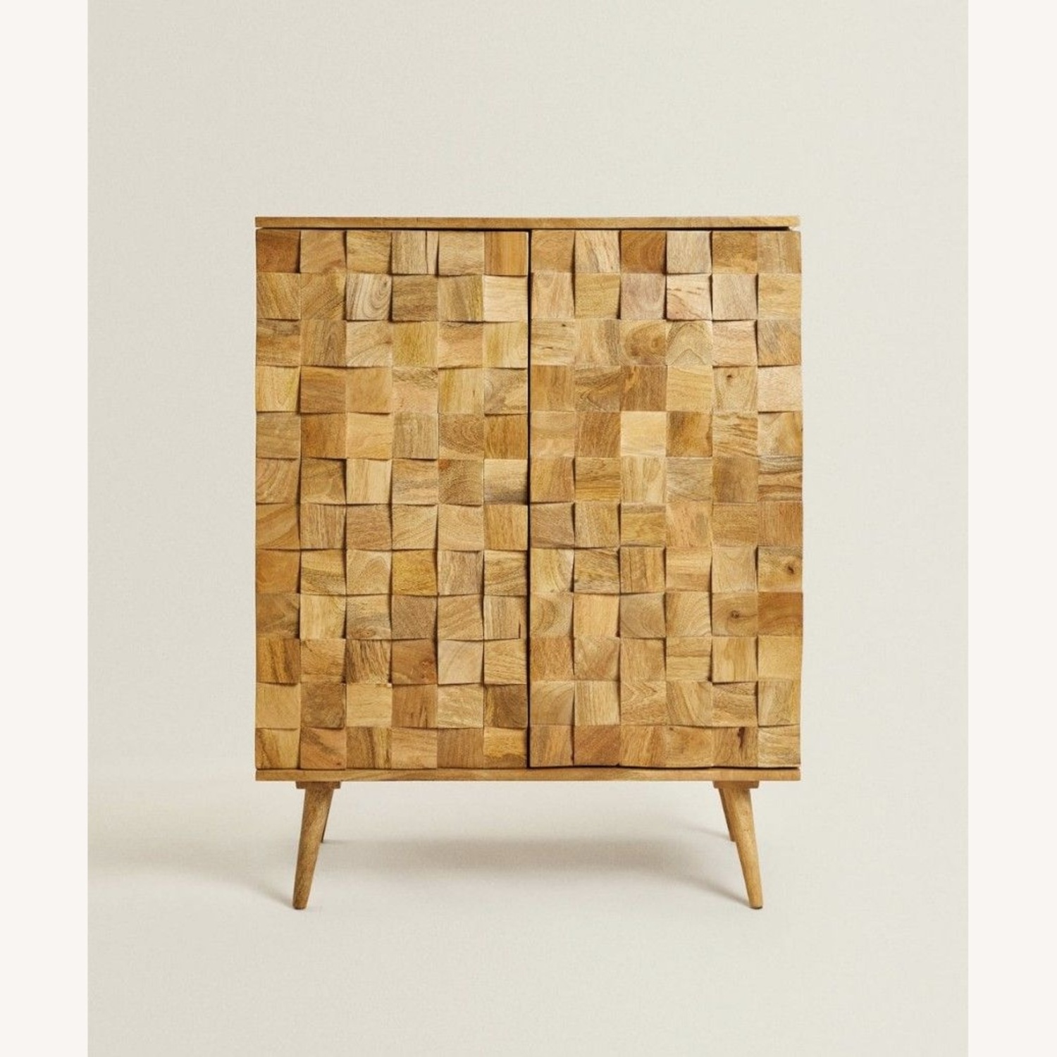 Zara Home Light Brown Wood Sideboard - image-0