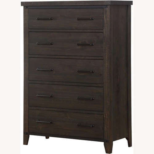 Used Dark Brown Wood Dresser for sale on AptDeco
