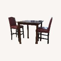 High Table With 4 Chairs 