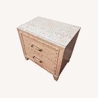 White Wooden Nightstands
