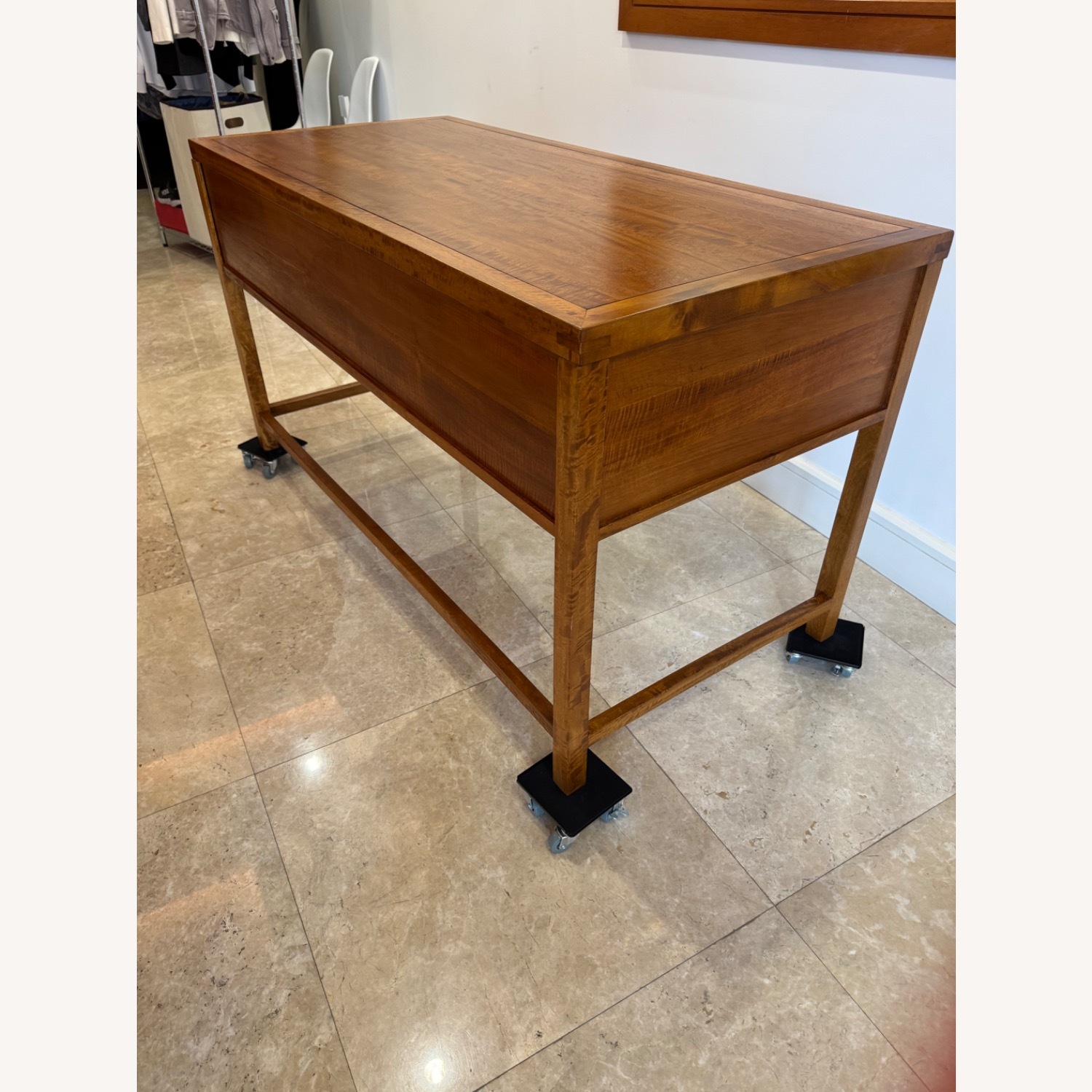 Crate & Barrel Natural Desk - image-2