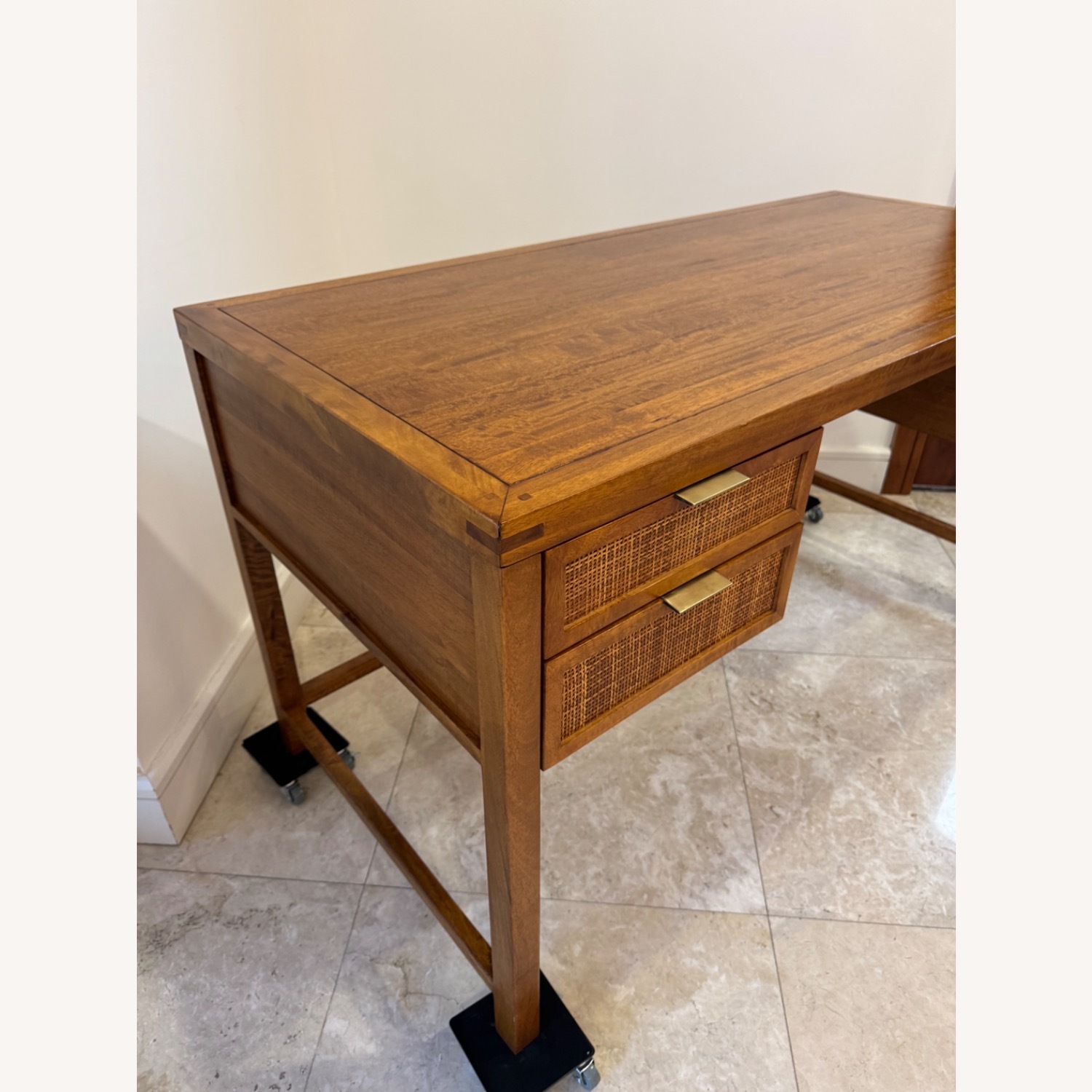 Crate & Barrel Natural Desk - image-12