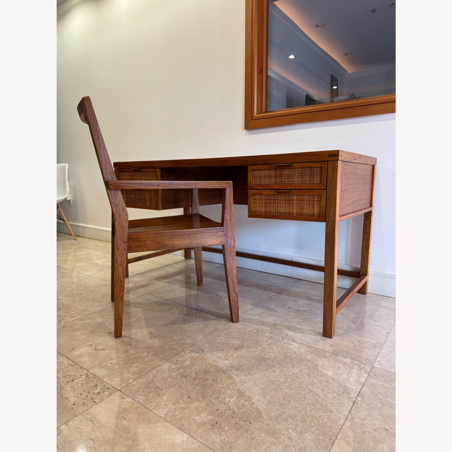 Crate & Barrel Natural Desk - image-1