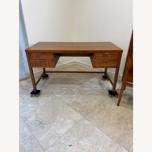 Used Crate & Barrel Natural Desk for sale on AptDeco