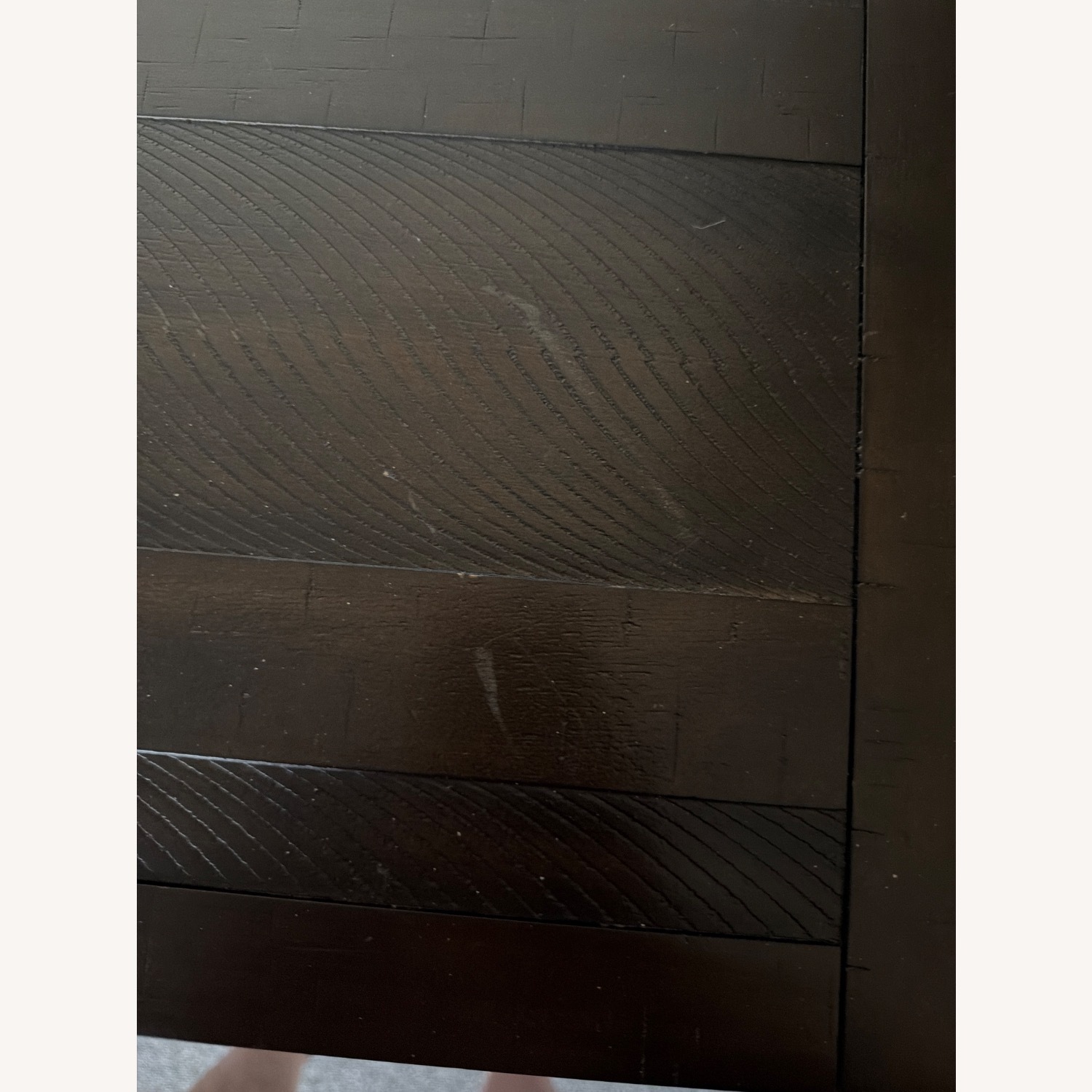 Dark Brown Wood Chest - image-4