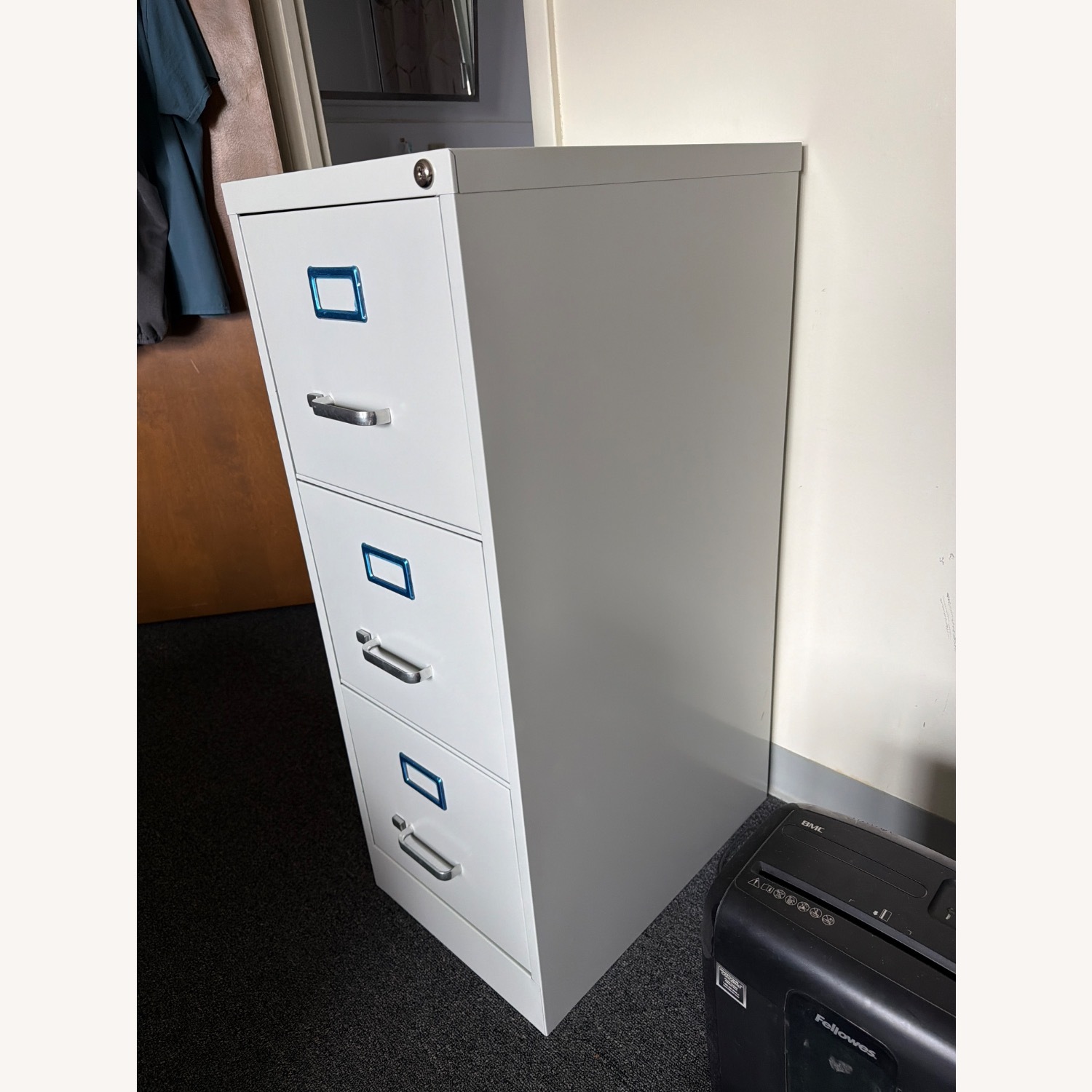 Light Gray Metal Chest - image-3