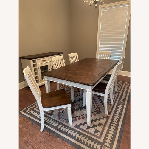 Used Country Lane Antique Dining Set for sale on AptDeco