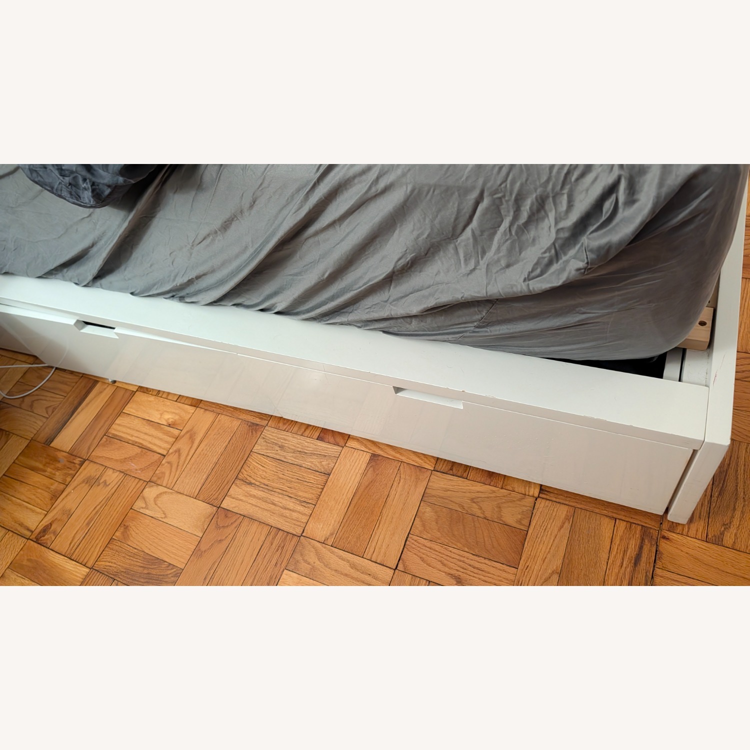 CB2 Stowaway Storage Bed - White - image-2