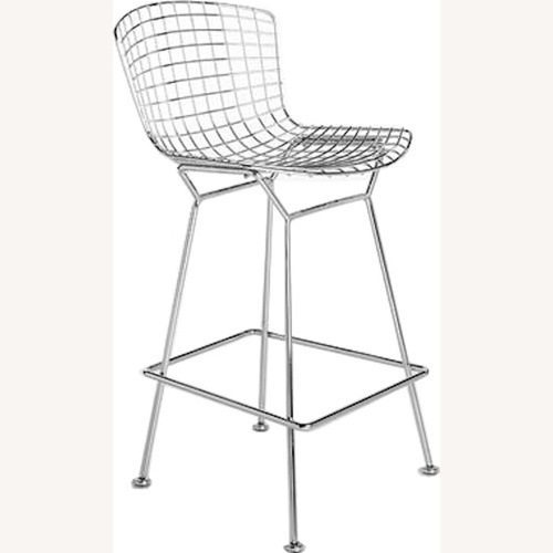 Used  Authentic Knoll Bertoia Counter-Height Stool for sale on AptDeco