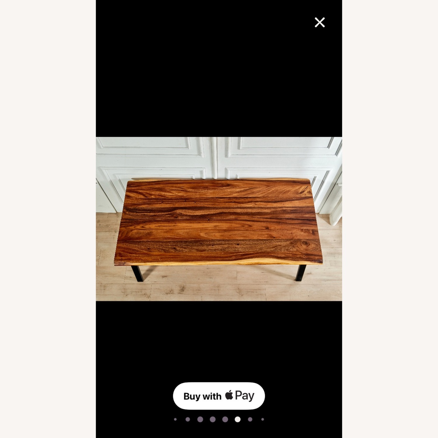 Dark Brown Wood Dining Sets - image-3