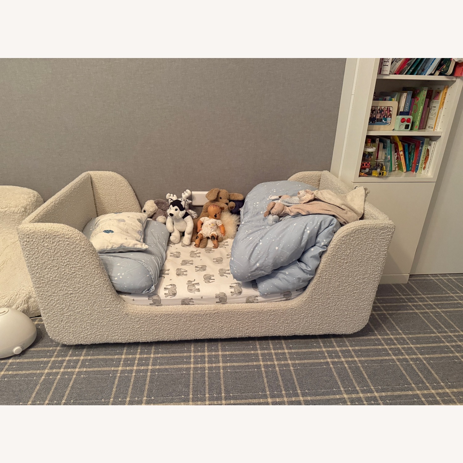 Boucle Toddler Bed Wayfair - image-3