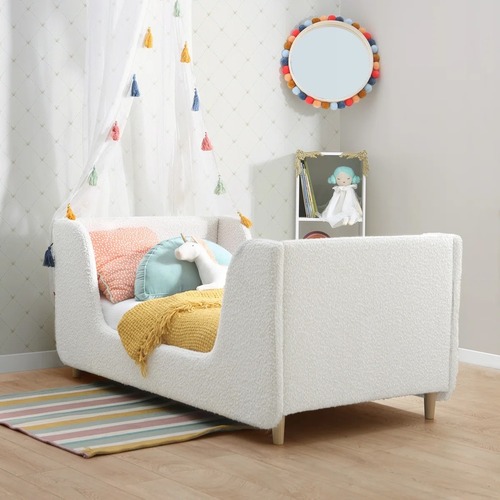 Used Boucle Toddler Bed Wayfair for sale on AptDeco