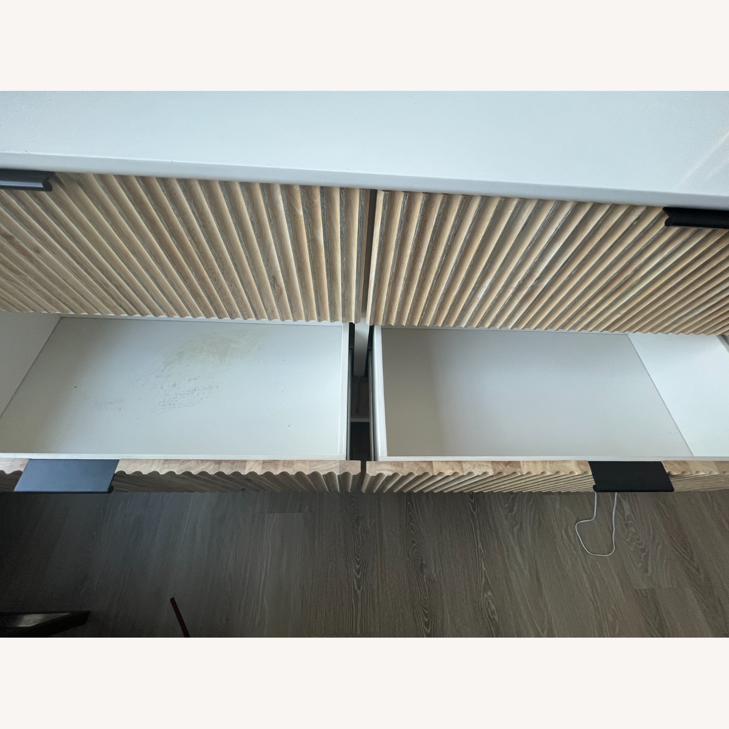 West Elm Quinn 6 Drawer Natural Wood Dresser - image-4