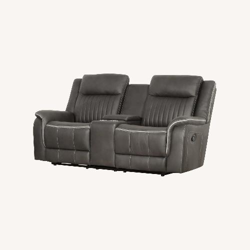 Used Sabrenna Dark Gray Microsuede 2 Seater Sofa for sale on AptDeco
