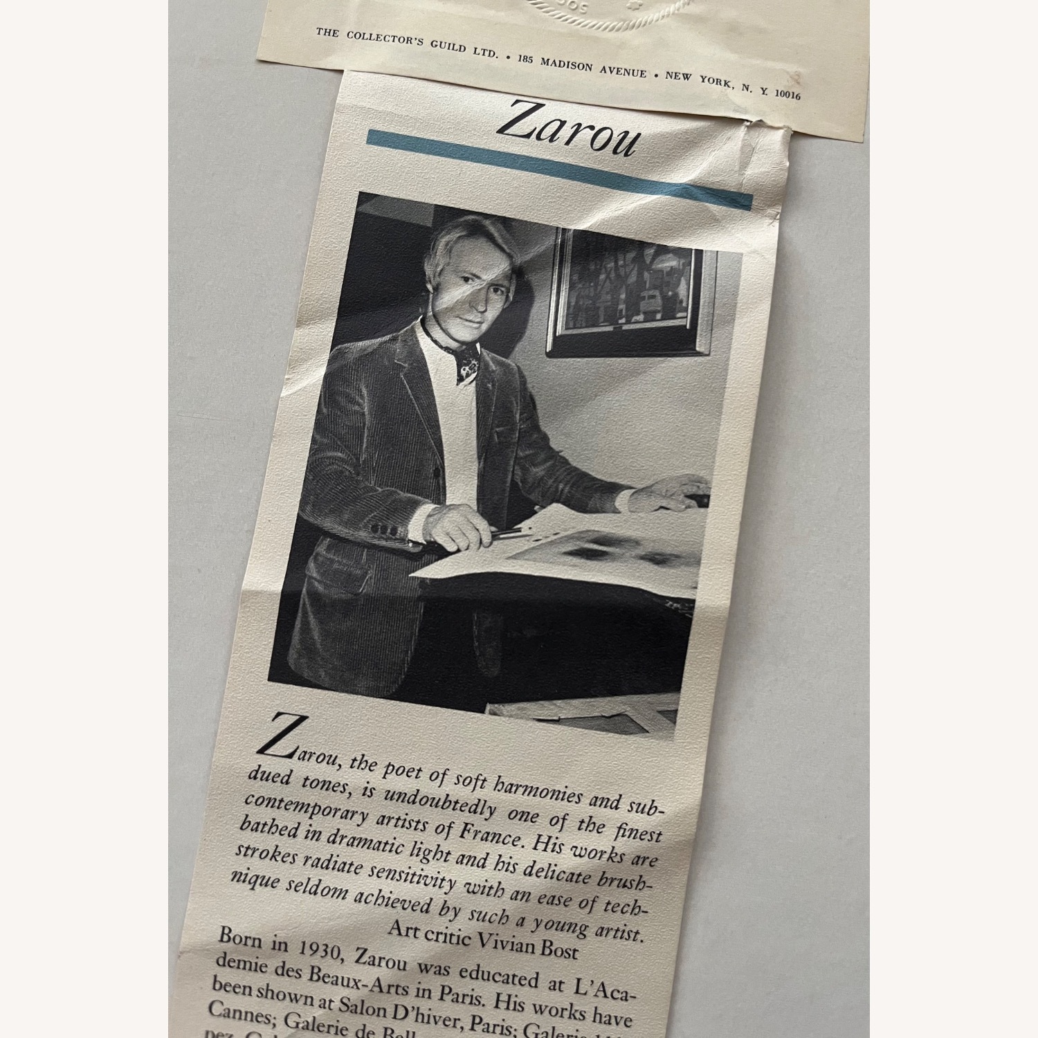 Vintage French Landscape Lithograph Wall Art - image-8