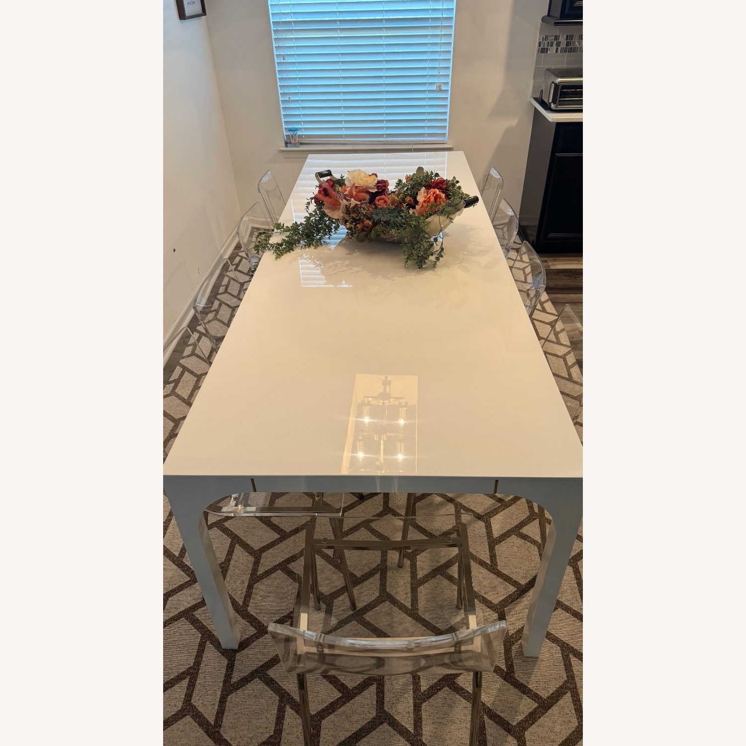 CB2 White Lacquer Dining Sets - image-2