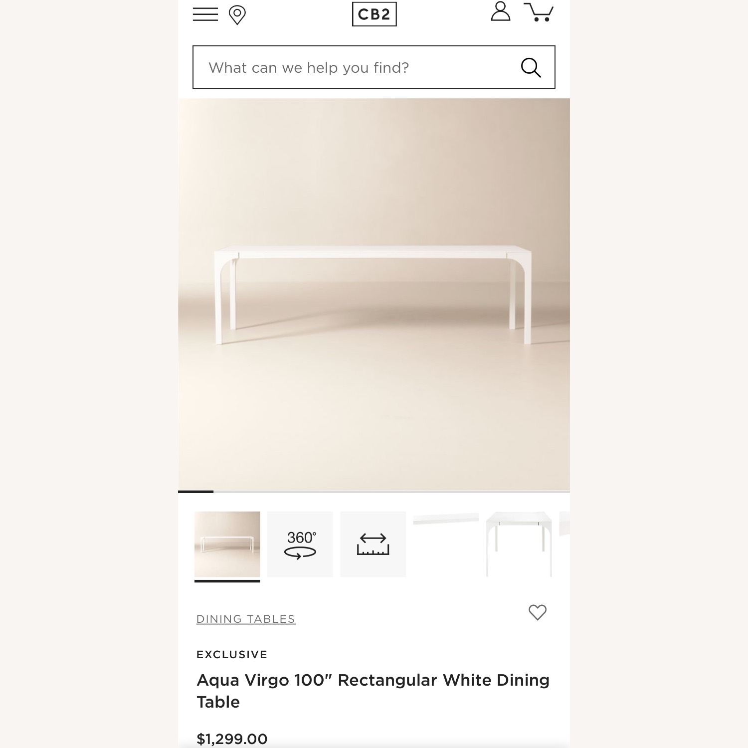 CB2 White Lacquer Dining Sets - image-5