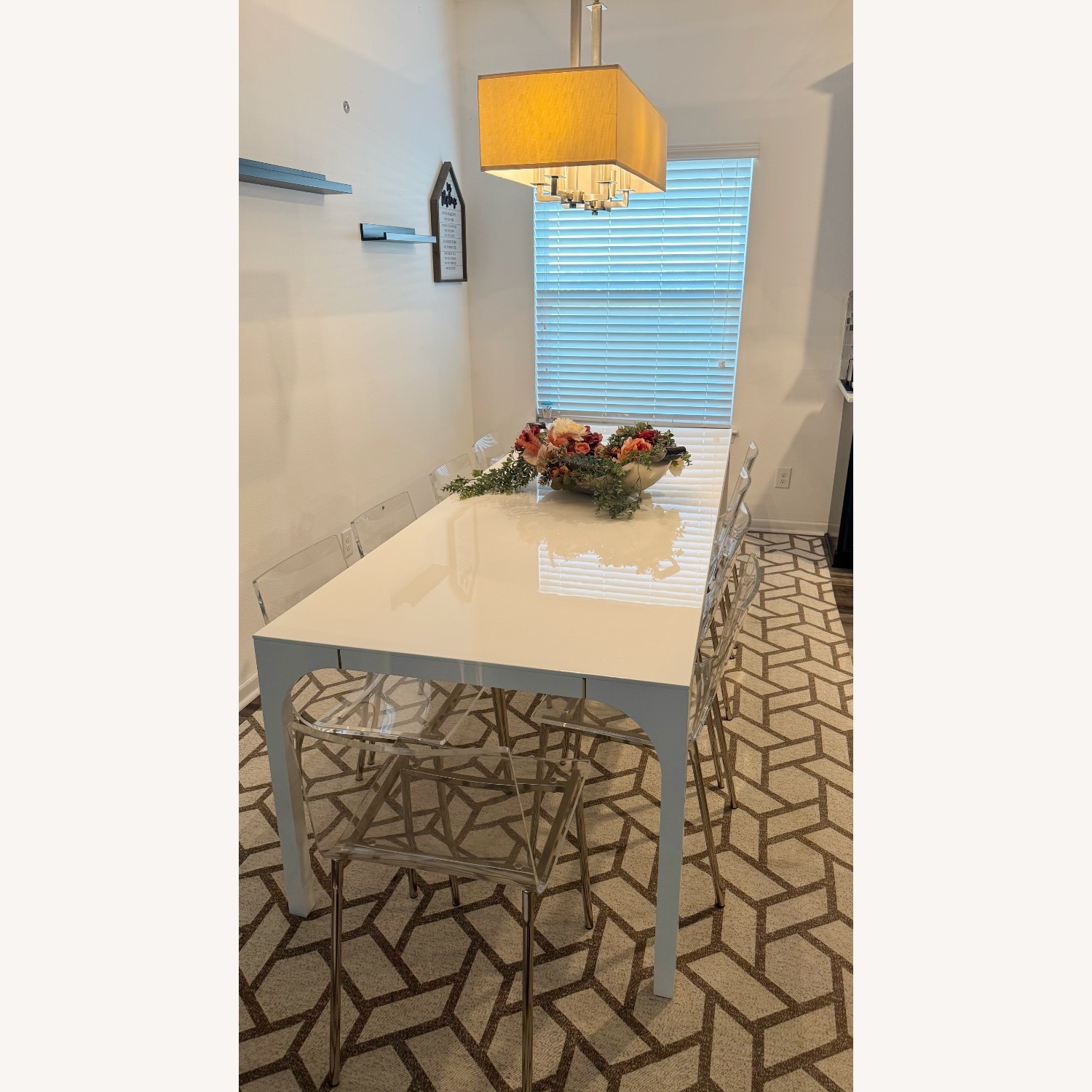 CB2 White Lacquer Dining Sets - image-1