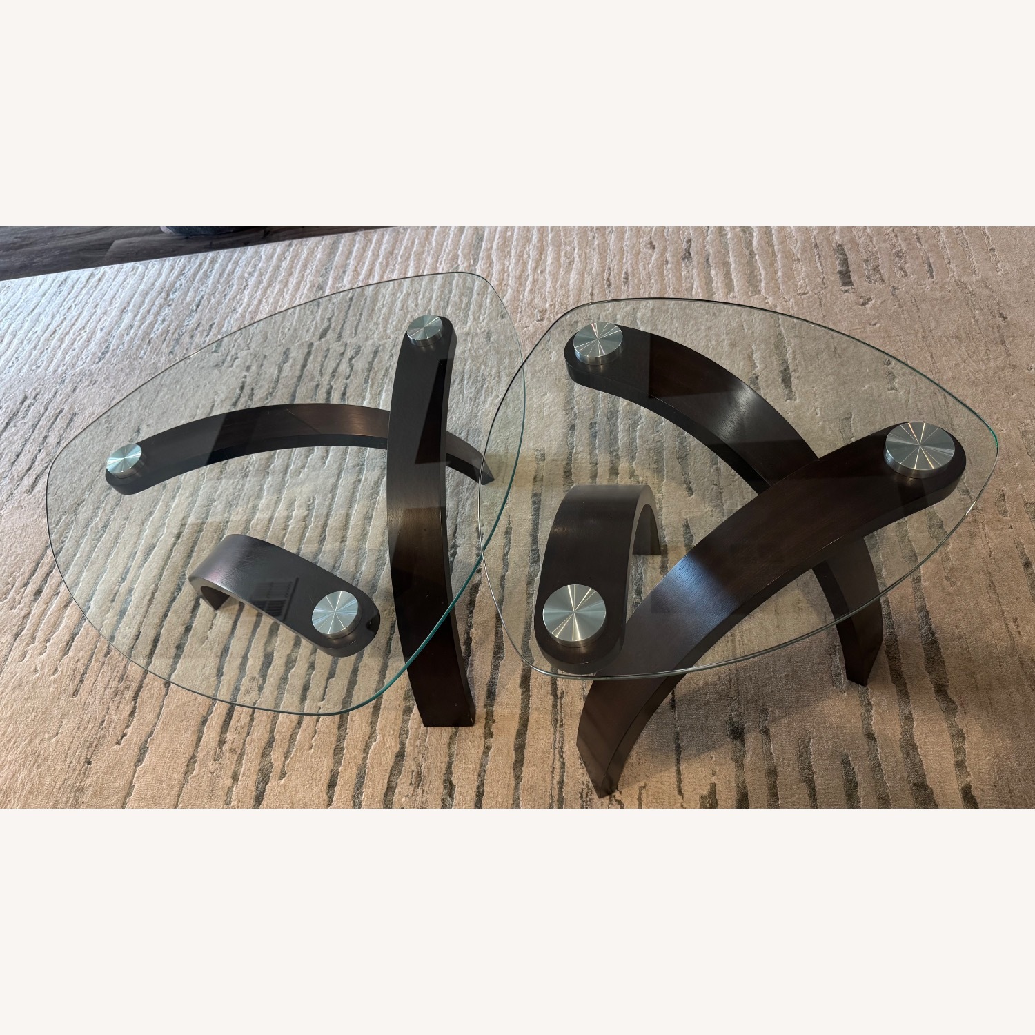 Rooms To Go Grant City Dark Brown Coffee Table - image-2